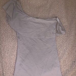 Zara seamless one shoulder bodysuit